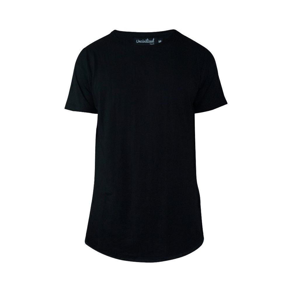 Extended Short Sleeve- Black Size Small